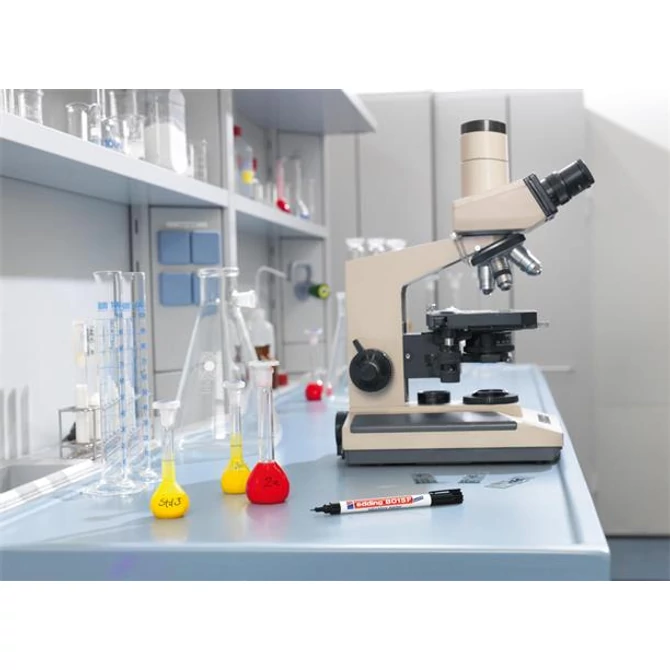 Laboratóriumi marker, 0,75 mm, kúpos, EDDING 