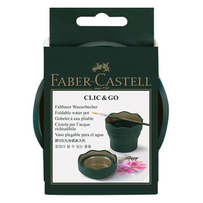 Ecsettál, műanyag, FABER-CASTELL 