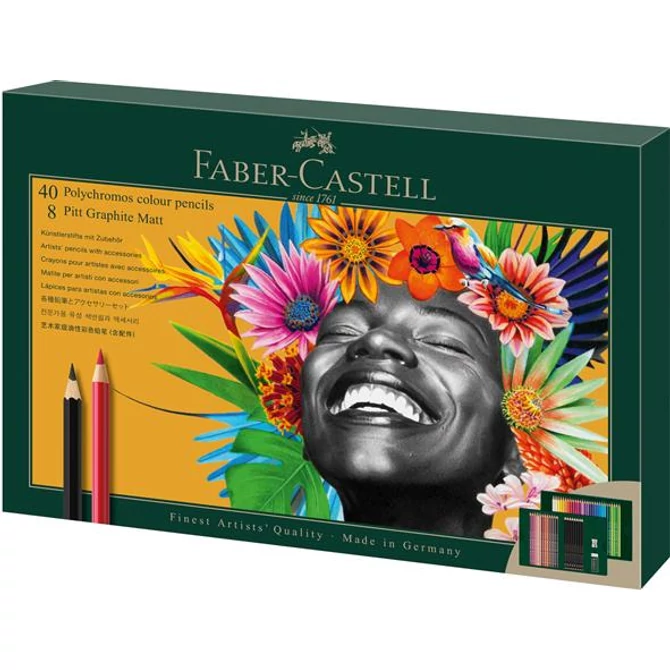 Színes- és grafitceruza készlet, FABER-CASTELL 