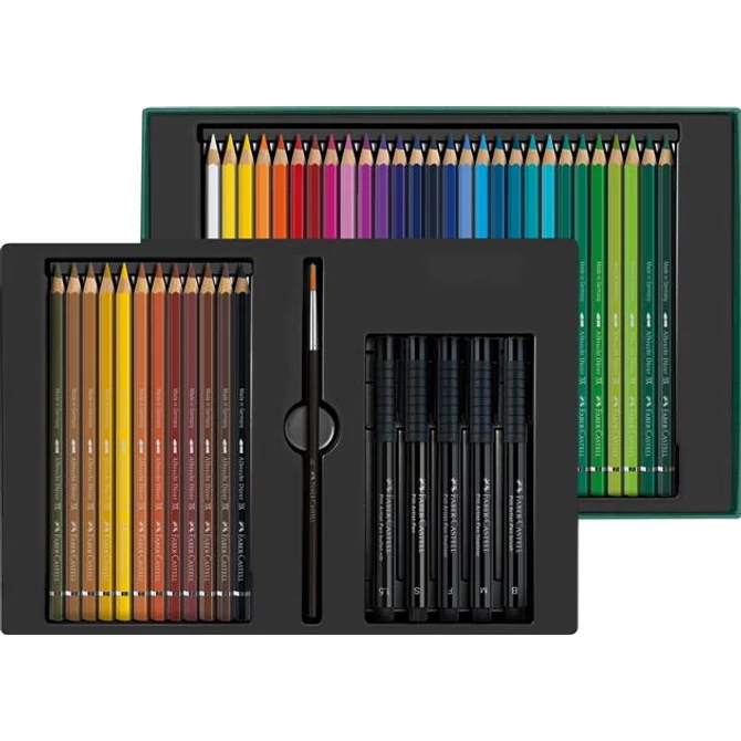 Akvarell ceruza készlet, ecsettel, FABER-CASTELL 