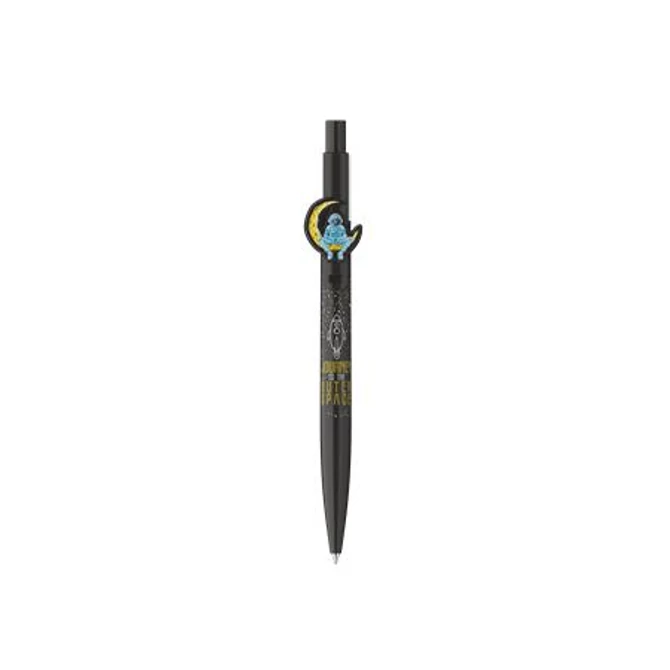 Golyóstoll, 0,8 mm, nyomógombos, ICO 