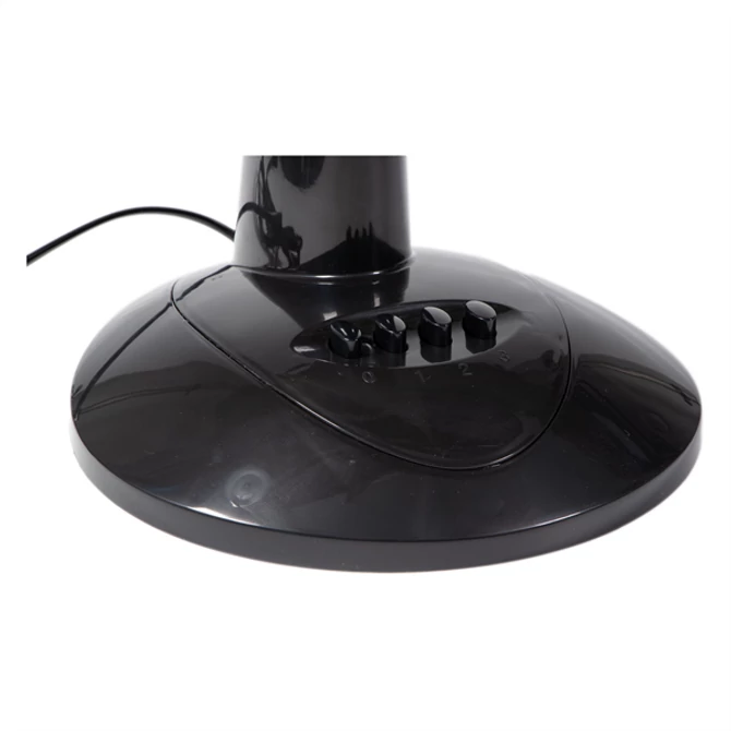 TOO FAND-40-201-B ICEBERG fekete, 40 cm, sebességfokozat száma:3, 45 W, asztali ventilátor