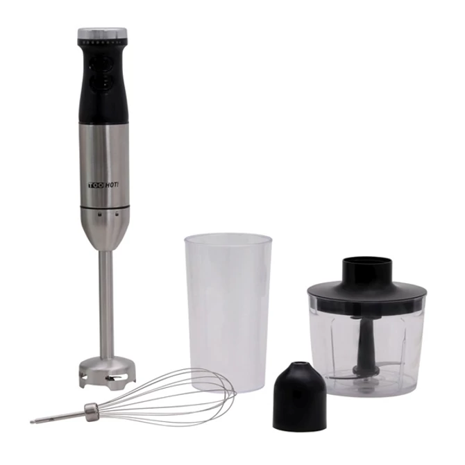 TOO HB-600-501 fekete-inox botmixer szett