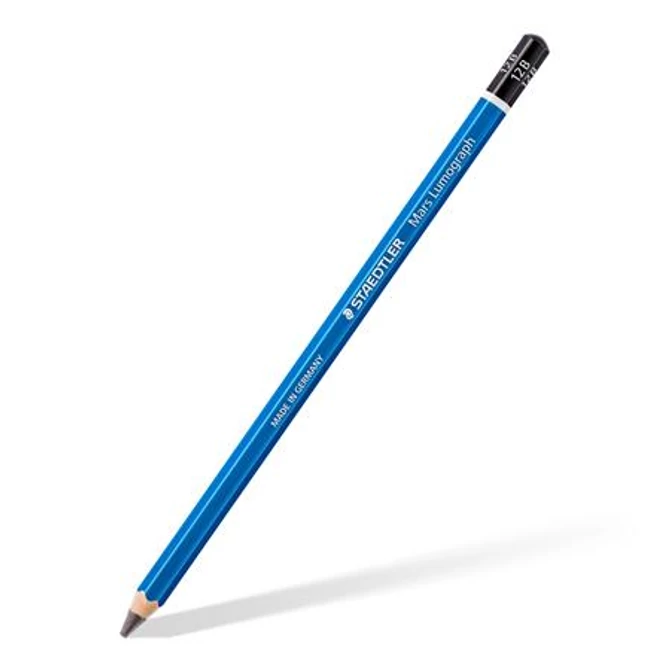 Grafitceruza, 12B, hatszögletű, STAEDTLER 