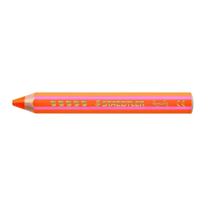 Színes ceruza készlet, hatszögletű, jumbo, STAEDTLER „Noris® junior 140