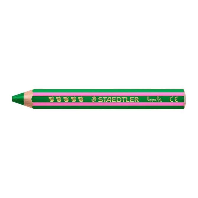 Színes ceruza készlet, hatszögletű, jumbo, STAEDTLER „Noris® junior 140