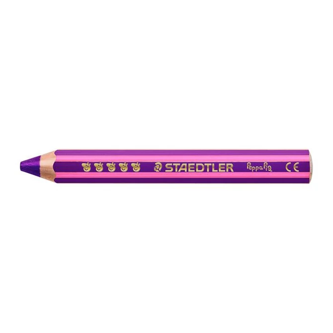 Színes ceruza készlet, hatszögletű, jumbo, STAEDTLER „Noris® junior 140