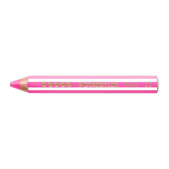 Színes ceruza készlet, hatszögletű, jumbo, STAEDTLER „Noris® junior 140