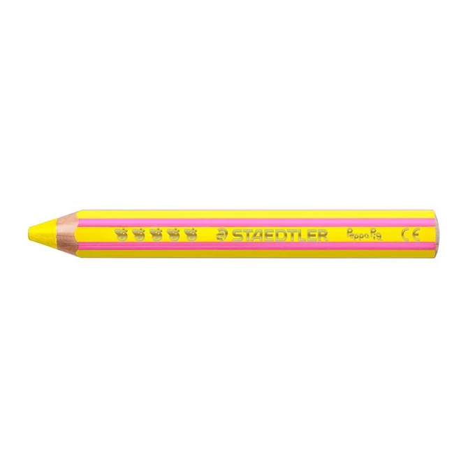 Színes ceruza készlet, hatszögletű, jumbo, STAEDTLER „Noris® junior 140