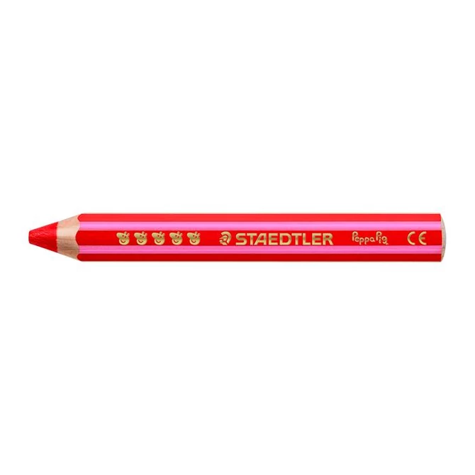 Színes ceruza készlet, hatszögletű, jumbo, STAEDTLER „Noris® junior 140