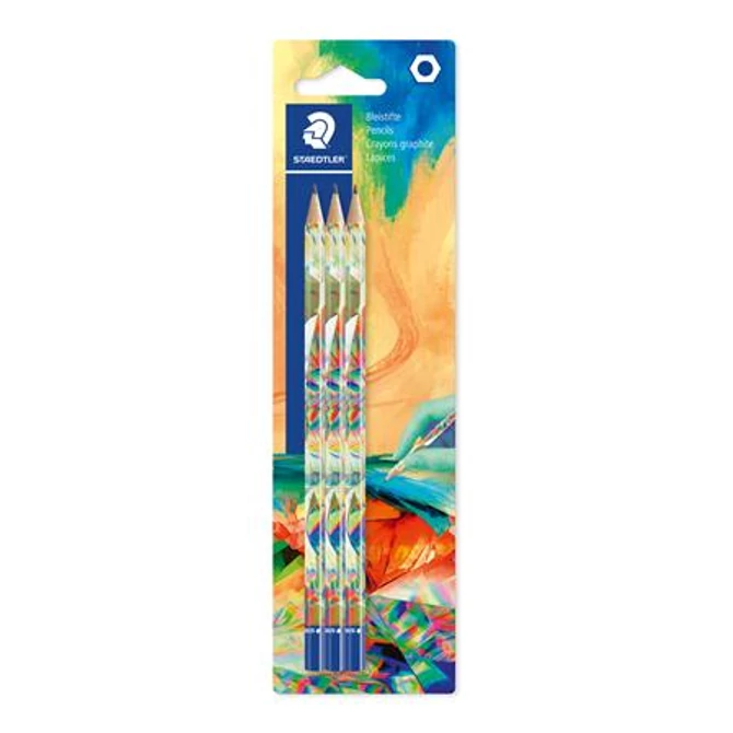 Grafitceruza készlet, HB, hatszögletű,  STAEDTLER 