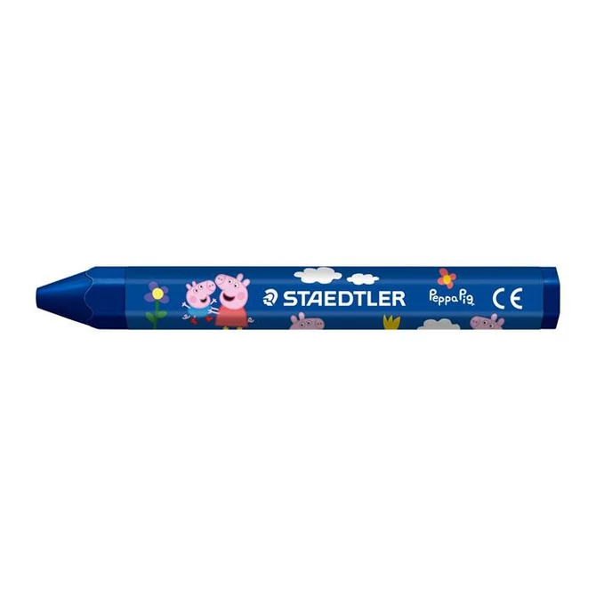 Zsírkréta, hatszögletű, jumbo, STAEDTLER „Noris® junior 224”, Peppa malac, 12 szín
