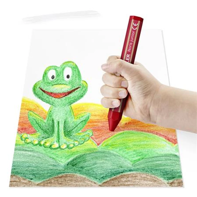 Zsírkréta, vastag, hatszögletű, STAEDTLER 