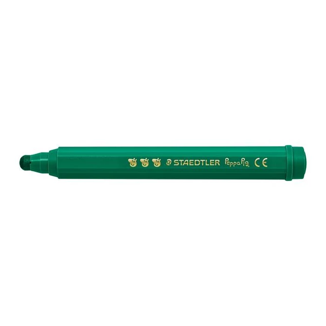 Filctoll készlet, 2,5 mm, kimosható, jumbo, STAEDTLER „Noris® junior 329”, Peppa malac, 6 szín