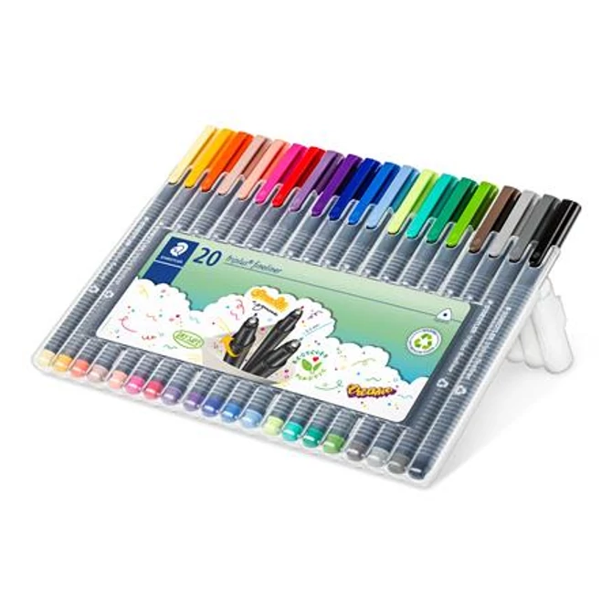 Tűfilc készlet, 0,3 mm, STAEDTLER 