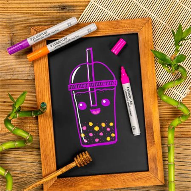 Krétamarker készlet, 2,4 mm, kúpos, STAEDTLER 