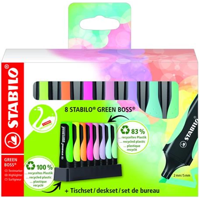 Szövegkiemelő készlet, 2-5 mm, STABILO 