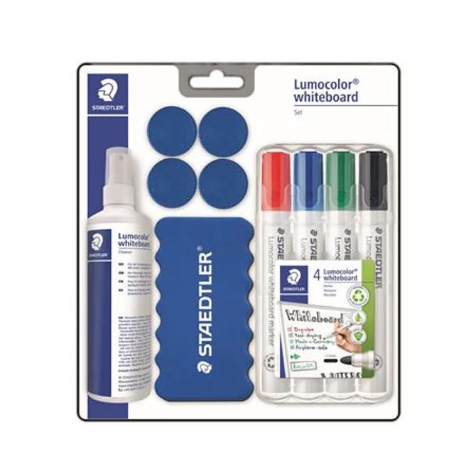 Táblamarker készlet, 2 mm, kúpos, STAEDTLER 