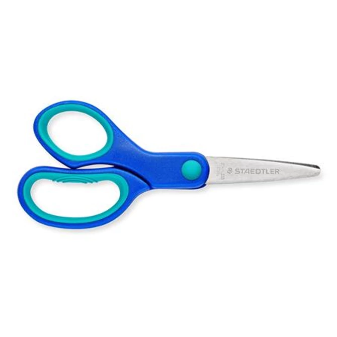Olló, iskolai, 14 cm, balkezes, STAEDTLER 