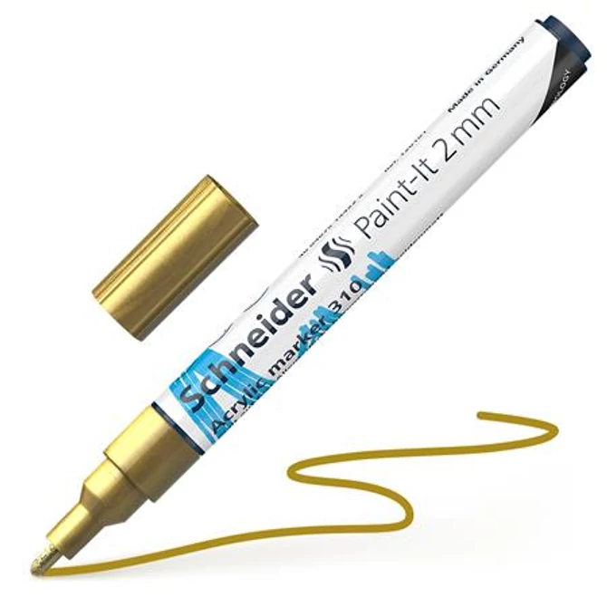Akril marker, 2 mm, SCHNEIDER 