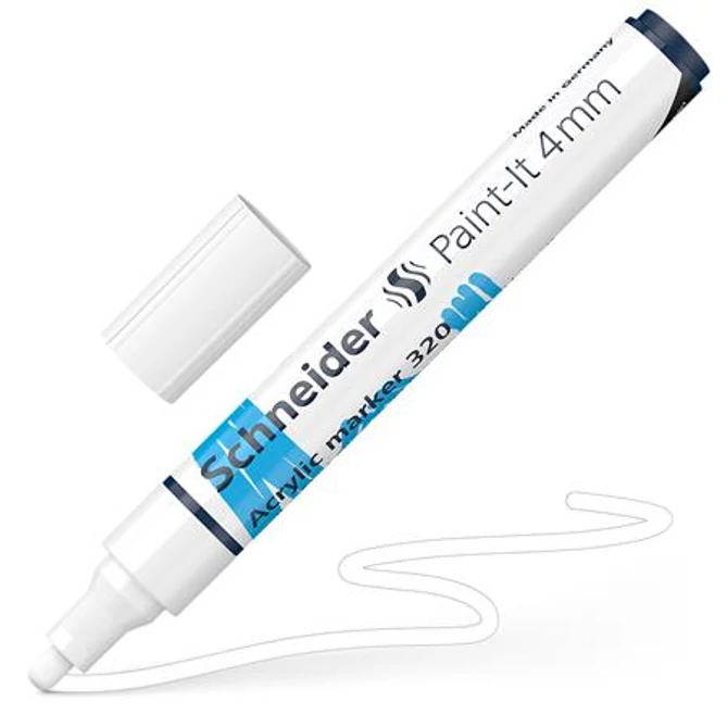 Akril marker, 4 mm, SCHNEIDER 