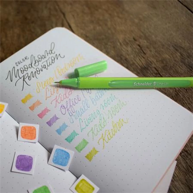 Tűfilc készlet, 0,4 mm, SCHNEIDER 