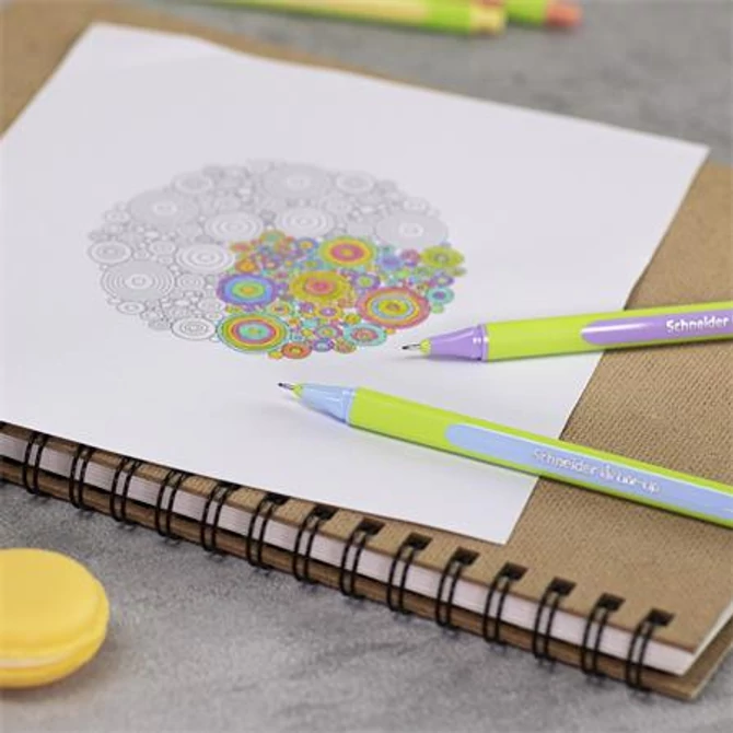 Tűfilc készlet, 0,4 mm, SCHNEIDER 