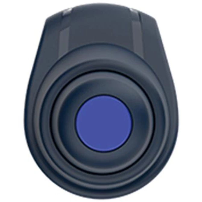 Golyóstoll, 0,5mm, nyomógombos, sötétkék színű tolltest, SCHNEIDER „Reco”, kék, 20db/cs