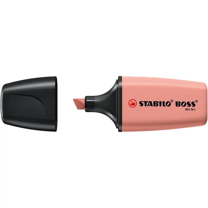 Szövegkiemelő STABILO Boss Mini Naturevibes vörösbarna