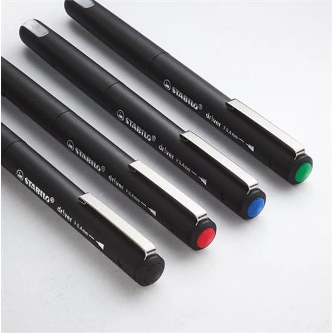 Tűfilc STABILO dr!ver fekete