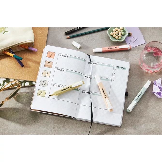 Szövegkiemelő készlet, 1-4 mm, STABILO 