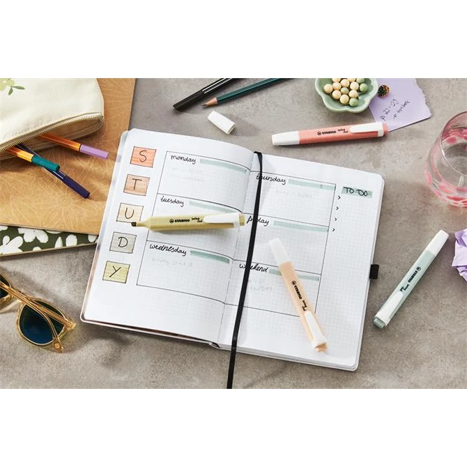 Szövegkiemelő készlet, 1-4 mm, STABILO 