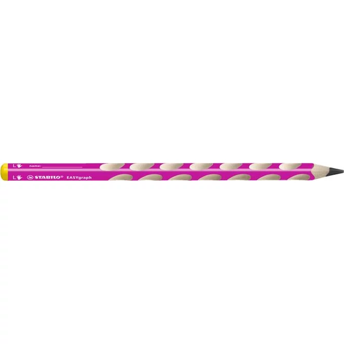 Grafitceruza, HB, háromszögletű, balkezes, STABILO, 