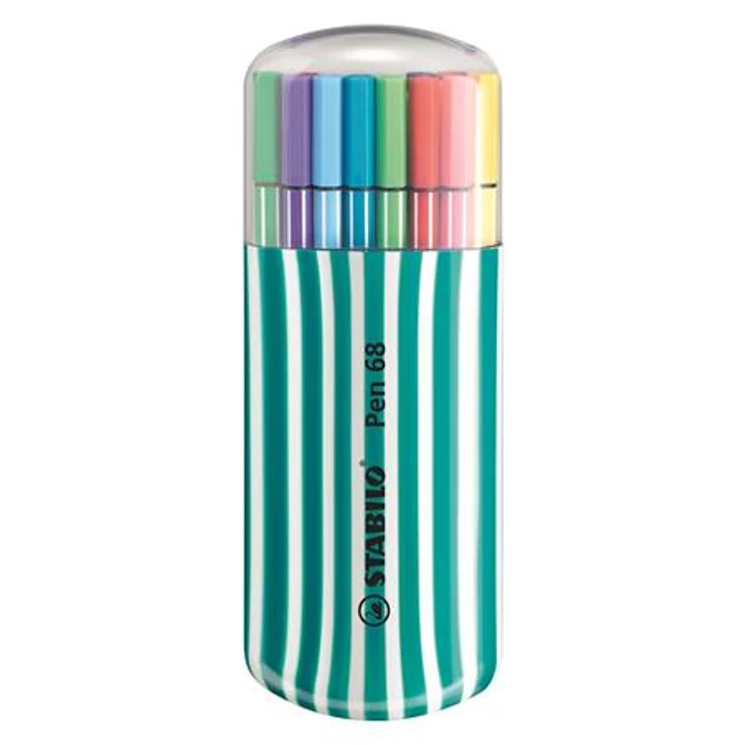 Rostirón készlet, 1 mm, türkiz tok, STABILO 