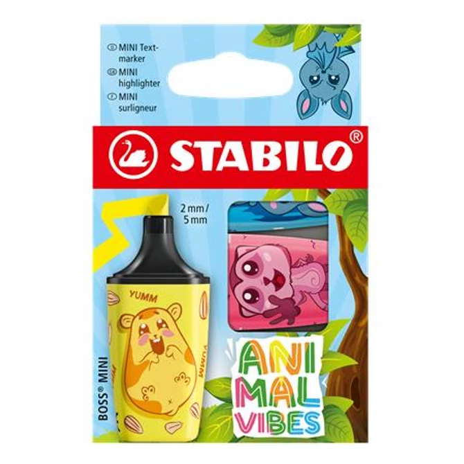 Szövegkiemelő készlet, 2-5 mm, STABILO 