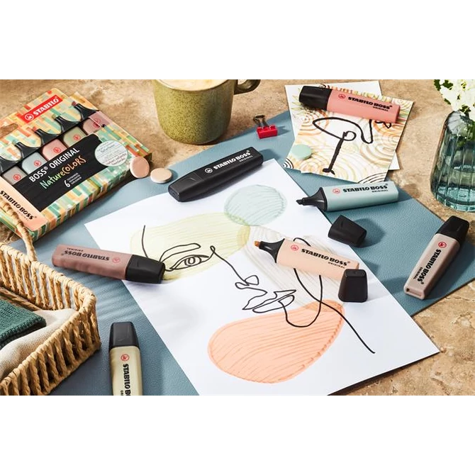 Szövegkiemelő készlet, 2-5 mm, STABILO 