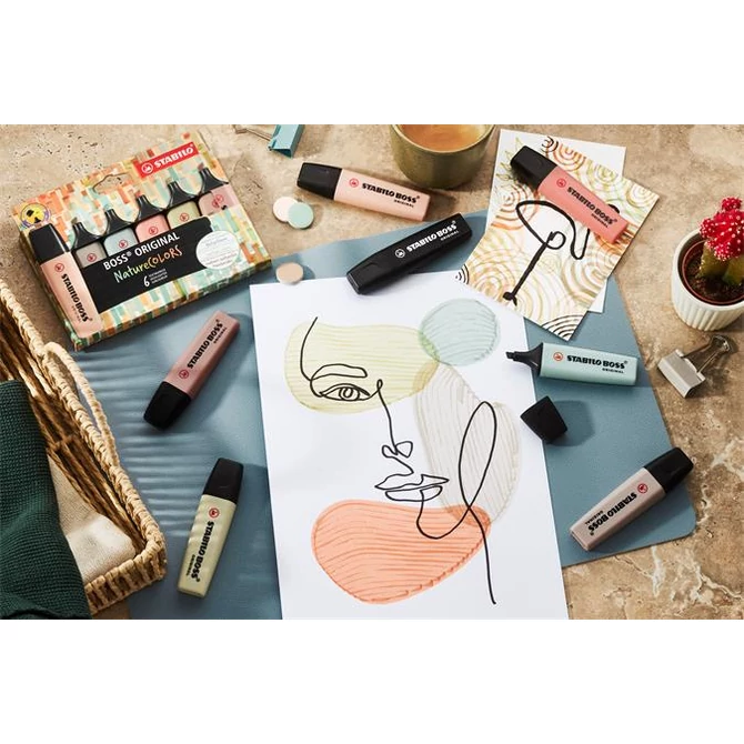 Szövegkiemelő készlet, 2-5 mm, STABILO 