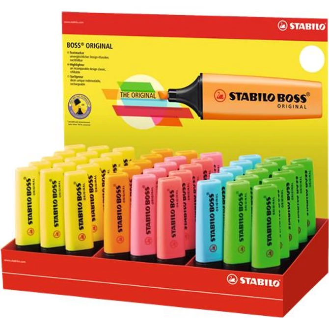 Szövegkiemelő display, 2-5mm, STABILO 