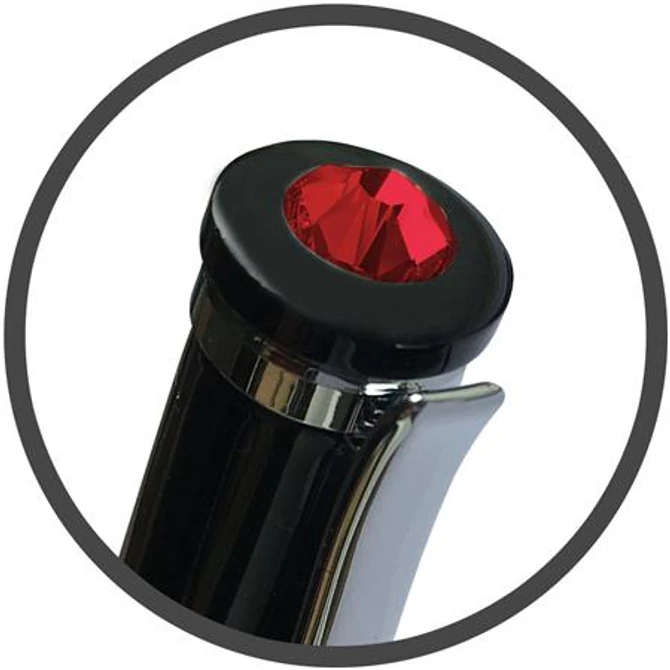 Golyóstoll, fekete, 