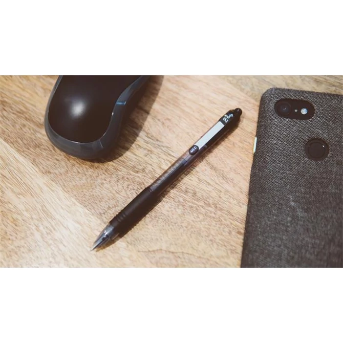 Golyóstoll, 0,27 mm, nyomógombos, ZEBRA 