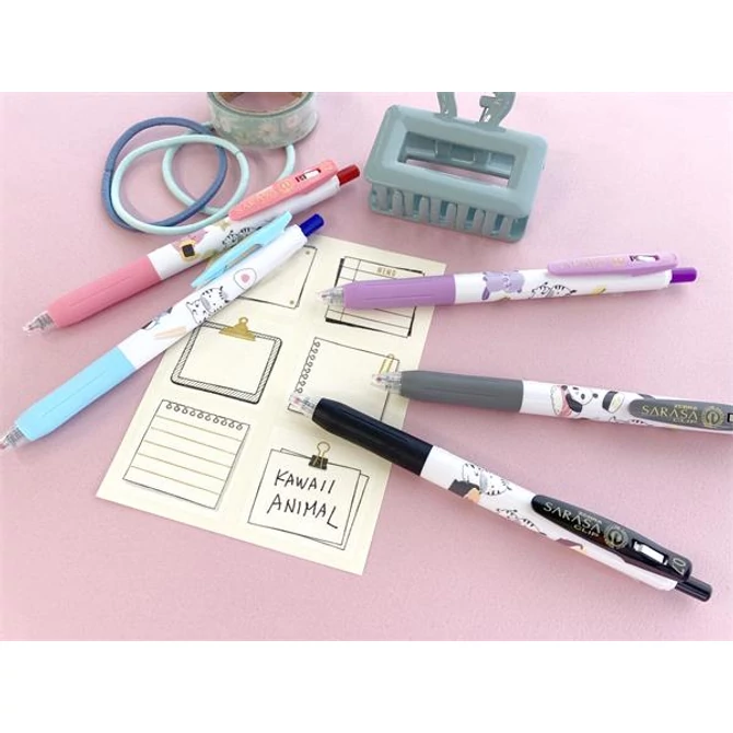 Zseléstoll készlet, 0,33 mm, nyomógombos, ZEBRA 