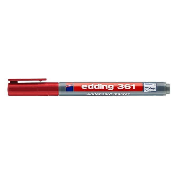 Táblamarker 1,5-3mm, kerek Edding 361 piros