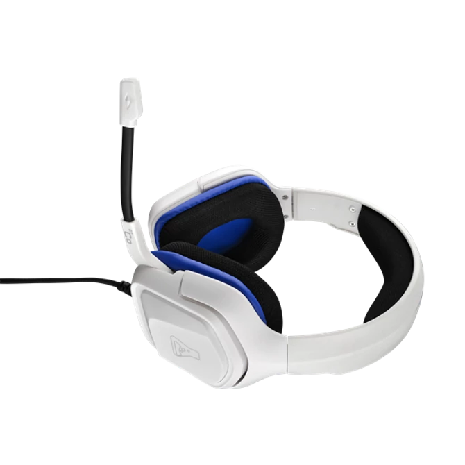 The G-Lab Korp Cobalt Gaming Headset White