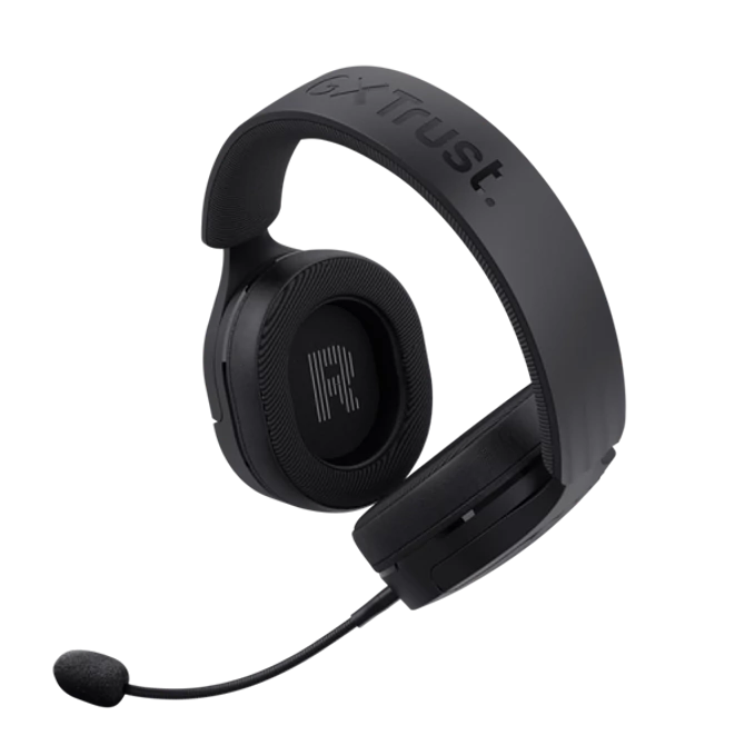 Trust GXT490 Fayzo 7.1 USB vezetékes fekete gamer headset