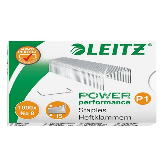 Tűzőkapocs, No. 8, LEITZ 