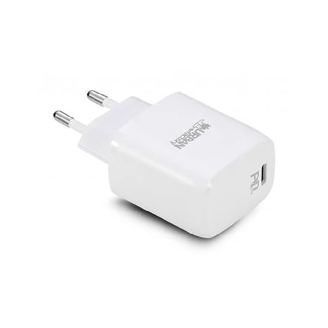 Hálózati töltő, 1xUSB-C (PD), 20W, URBAN FACTORY
