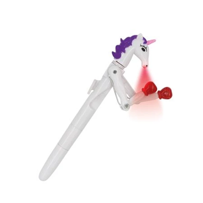 Unikornis golyóstoll, 1 mm, LED fénnyel, WEDO 