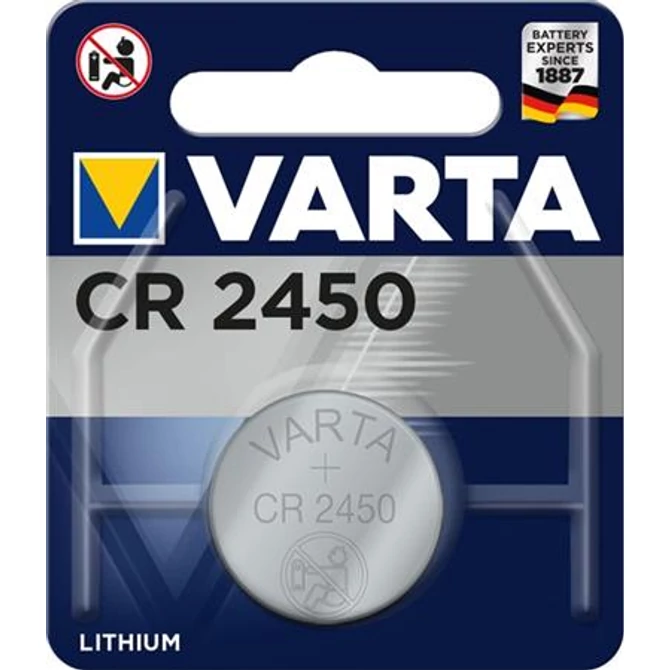 Gombelem, CR2450, 1 db, VARTA 