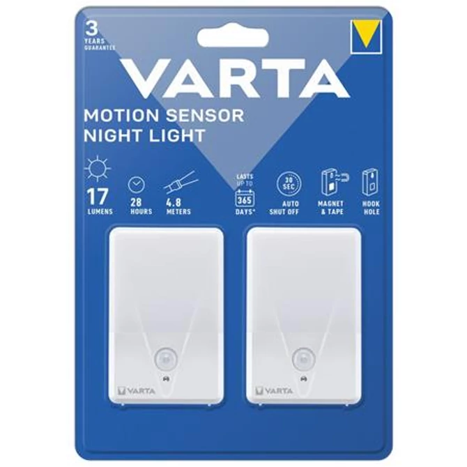 Éjjeli lámpa, LED, 2 db, VARTA 