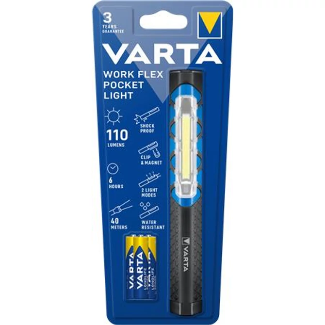 Elemlámpa, LED, 3xAAA, VARTA 